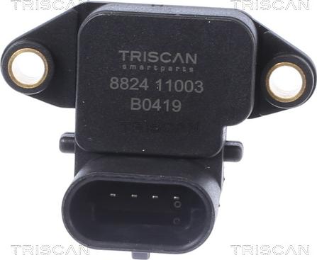 Triscan 8824 11003 - Датчик, тиск у впускний трубі autocars.com.ua