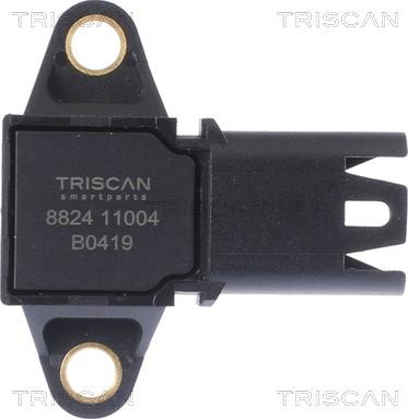 Triscan 8824 11004 - Датчик, тиск у впускний трубі autocars.com.ua