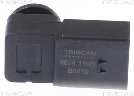 Triscan 8824 11005 - Датчик, тиск у впускний трубі autocars.com.ua