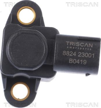 Triscan 8824 23001 - Датчик, тиск у впускний трубі autocars.com.ua