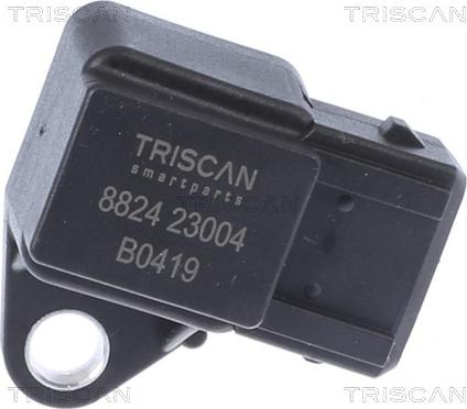 Triscan 8824 23004 - Датчик, тиск у впускний трубі autocars.com.ua