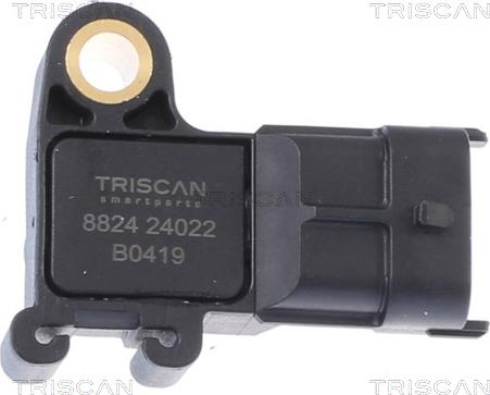 Triscan 8824 24022 - Датчик, тиск у впускний трубі autocars.com.ua