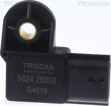 Triscan 8824 25008 - Датчик, тиск у впускний трубі autocars.com.ua