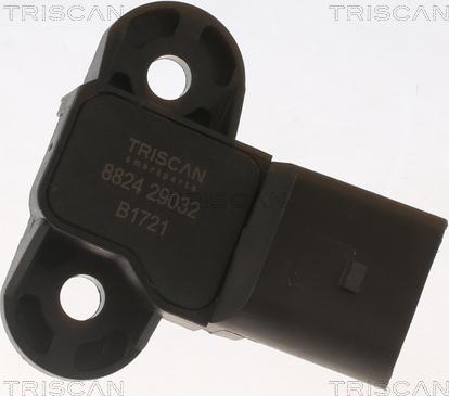Triscan 8824 29032 - Датчик, тиск у впускний трубі autocars.com.ua