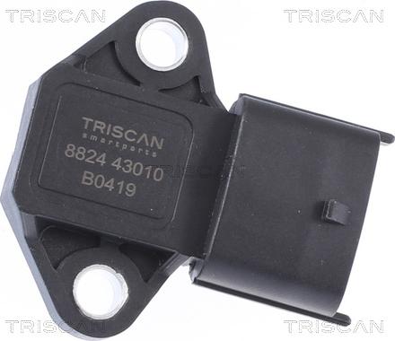 Triscan 8824 43010 - Датчик, тиск у впускний трубі autocars.com.ua
