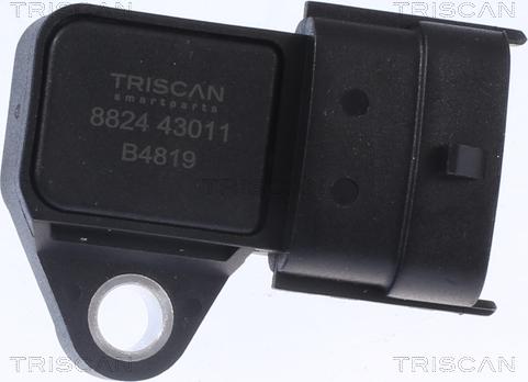 Triscan 8824 43011 - Датчик, тиск у впускний трубі autocars.com.ua