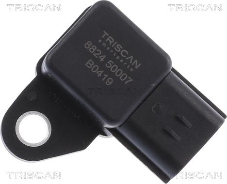 Triscan 8824 50007 - Датчик, тиск у впускний трубі autocars.com.ua