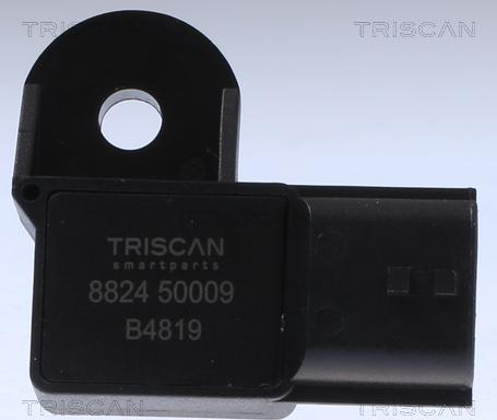 Triscan 8824 50009 - Датчик, тиск у впускний трубі autocars.com.ua