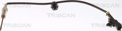 Triscan 8826 43002 - Датчик, температура вихлопних газів autocars.com.ua