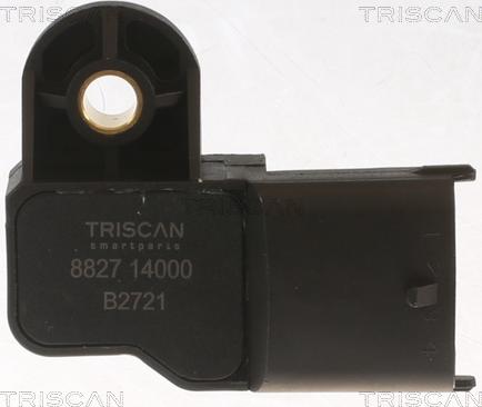 Triscan 8827 14000 - Датчик, давление наддува autodnr.net