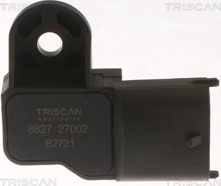 Triscan 8827 27002 - Датчик, давление наддува autodnr.net