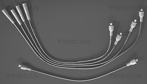 Triscan 8860 4008 - Комплект проводов зажигания autodnr.net