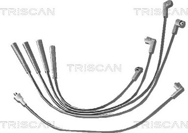 Triscan 8860 4060 - Комплект проводів запалювання autocars.com.ua