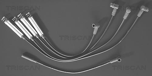 Triscan 8860 4122 - Комплект проводів запалювання autocars.com.ua