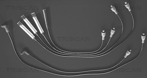Triscan 8860 4123 - Комплект проводов зажигания avtokuzovplus.com.ua