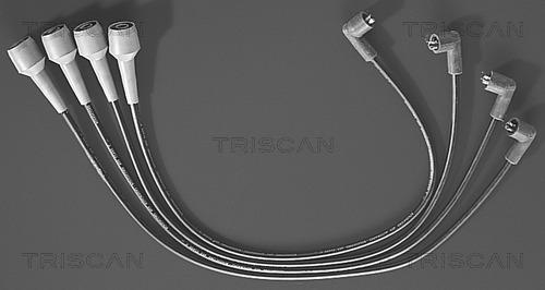 Triscan 8860 6204 - Комплект проводів запалювання autocars.com.ua