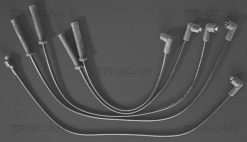 Triscan 8860 7221 - Комплект проводів запалювання autocars.com.ua