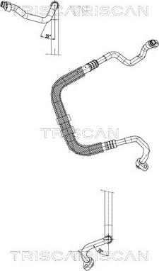 Triscan 9010 29013 - Трубопровід високого / низького тиску, кондиціонер autocars.com.ua