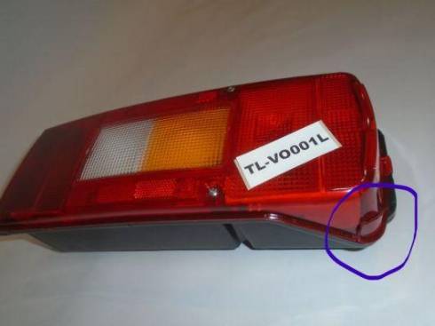 Trucklight SALE-TL-VO001L - Задний фонарь avtokuzovplus.com.ua