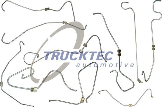 Trucktec Automotive 01.13.107 - Комплект трубопроводу високого тиску, система уприскування autocars.com.ua