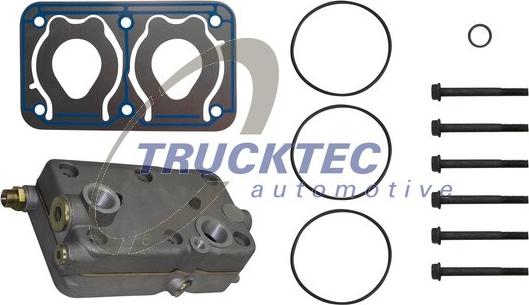 Trucktec Automotive 01.15.129 - Головка цилиндра, пневматический компрессор autodnr.net