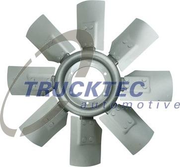 Trucktec Automotive 01.19.058 - Крыльчатка вентилятора, охлаждение двигателя autodnr.net
