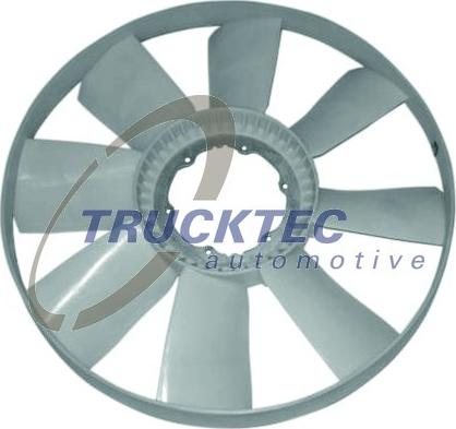 Trucktec Automotive 01.19.121 - Крильчатка вентилятора, охолодження двигуна autocars.com.ua
