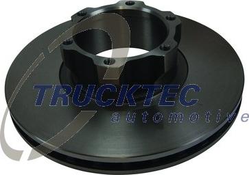 Trucktec Automotive 02.35.057 - Гальмівний диск autocars.com.ua