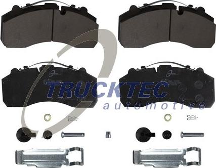 Trucktec Automotive 01.35.211 - Тормозные колодки, дисковые, комплект autodnr.net