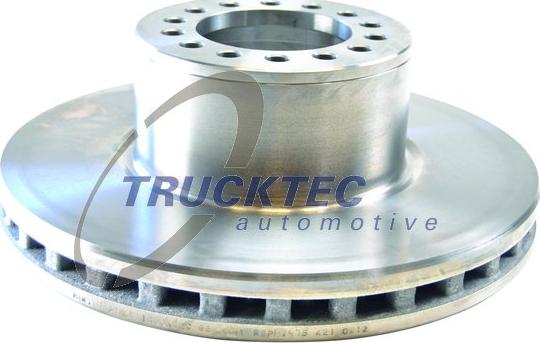 Trucktec Automotive 01.35.236 - Гальмівний диск autocars.com.ua