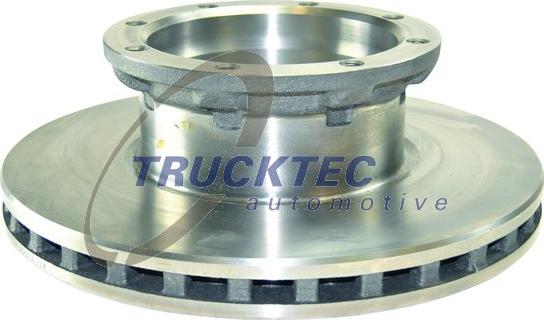 Trucktec Automotive 01.35.237 - Гальмівний диск autocars.com.ua