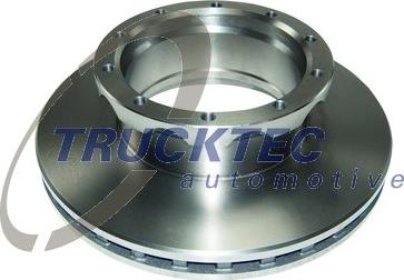 Trucktec Automotive 01.35.804 - Гальмівний диск autocars.com.ua