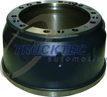Trucktec Automotive 01.35.807 - Тормозной барабан avtokuzovplus.com.ua