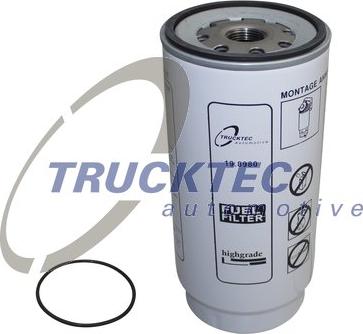 Trucktec Automotive 01.38.074 - Топливный фильтр avtokuzovplus.com.ua