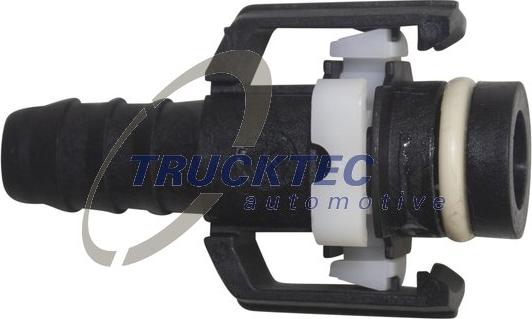 Trucktec Automotive 01.38.077 - З'єднувальний патрубок, паливопровід autocars.com.ua