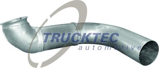 Trucktec Automotive 01.39.024 - Труба вихлопного газу autocars.com.ua