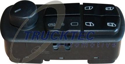 Trucktec Automotive 01.42.161 - Вимикач, стеклолод'емнік autocars.com.ua