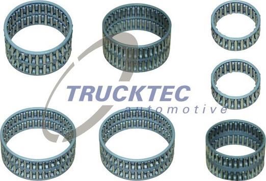 Trucktec Automotive 01.43.024 - Комплект подшипников, коробка переключения скоростей avtokuzovplus.com.ua