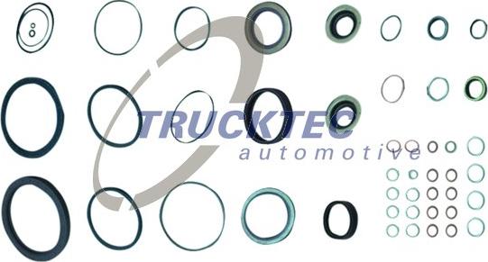 Trucktec Automotive 01.43.074 - Комплект прокладок, ступенчатая коробка avtokuzovplus.com.ua