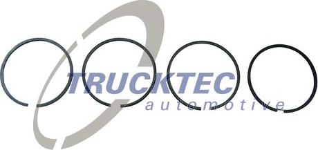 Trucktec Automotive 01.43.226 - Комплект поршневых колец avtokuzovplus.com.ua