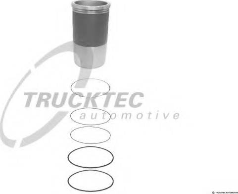 Trucktec Automotive 01.43.446 - Комплект гильзы цилиндра avtokuzovplus.com.ua