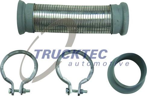 Trucktec Automotive 01.43.487 - Монтажний комплект, труба вихлопного газу autocars.com.ua