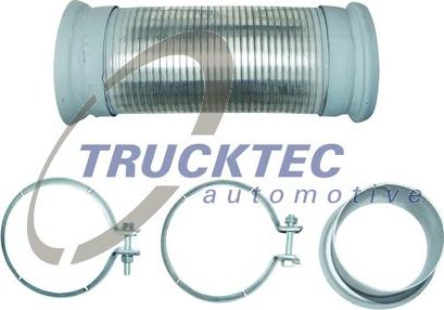 Trucktec Automotive 01.43.488 - Монтажний комплект, труба вихлопного газу autocars.com.ua