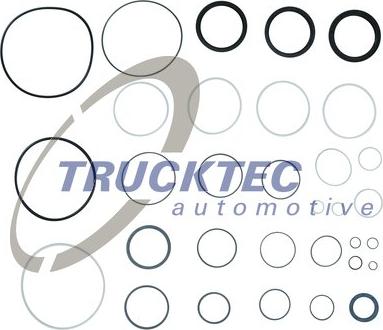 Trucktec Automotive 01.43.517 - Ремкомплект, осьової шарнір поперечна рульова тяга autocars.com.ua