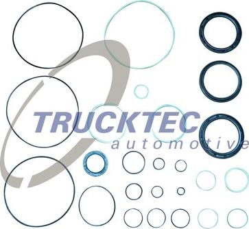 Trucktec Automotive 01.43.518 - Ремкомплект, осьової шарнір поперечна рульова тяга autocars.com.ua