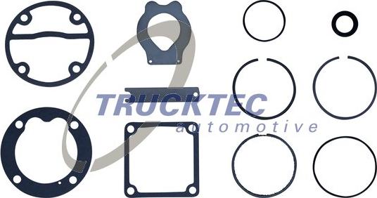 Trucktec Automotive 01.43.553 - Ремкомплект, компресор autocars.com.ua