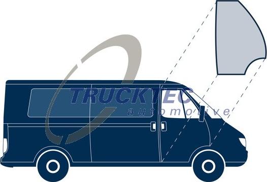 Trucktec Automotive 01.50.017 - Облицовка / защитная накладка, дверь avtokuzovplus.com.ua