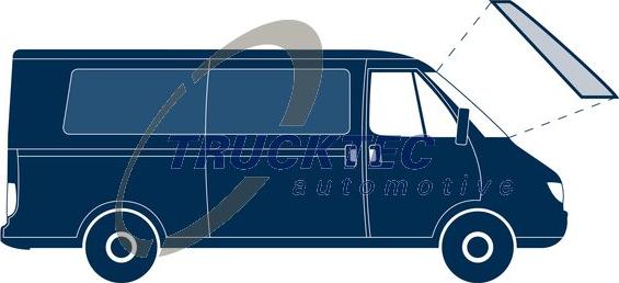 Trucktec Automotive 01.50.018 - Прокладка, ветровое стекло avtokuzovplus.com.ua