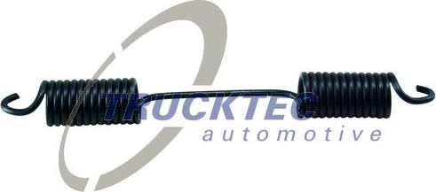 Trucktec Automotive 01.67.074 - Пружина, гальмівна колодка autocars.com.ua