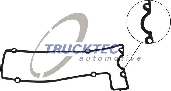 Trucktec Automotive 02.10.012 - Прокладка, кришка головки циліндра autocars.com.ua